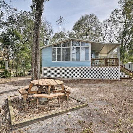 Fishing Paradise With Deck On Suwannee River แบรนฟอร์ด ภายนอก รูปภาพ