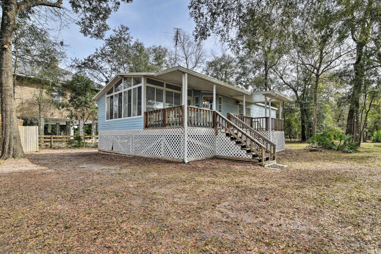 Fishing Paradise With Deck On Suwannee River แบรนฟอร์ด ภายนอก รูปภาพ