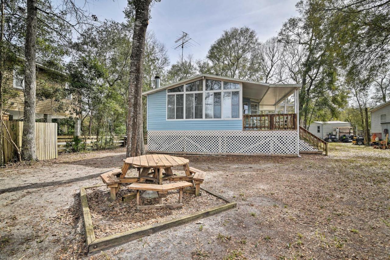 Fishing Paradise With Deck On Suwannee River แบรนฟอร์ด ภายนอก รูปภาพ